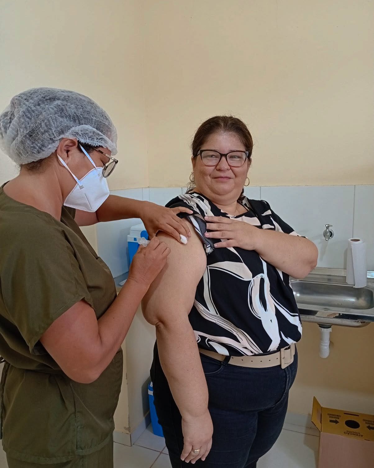 A vacinação contra a gripe